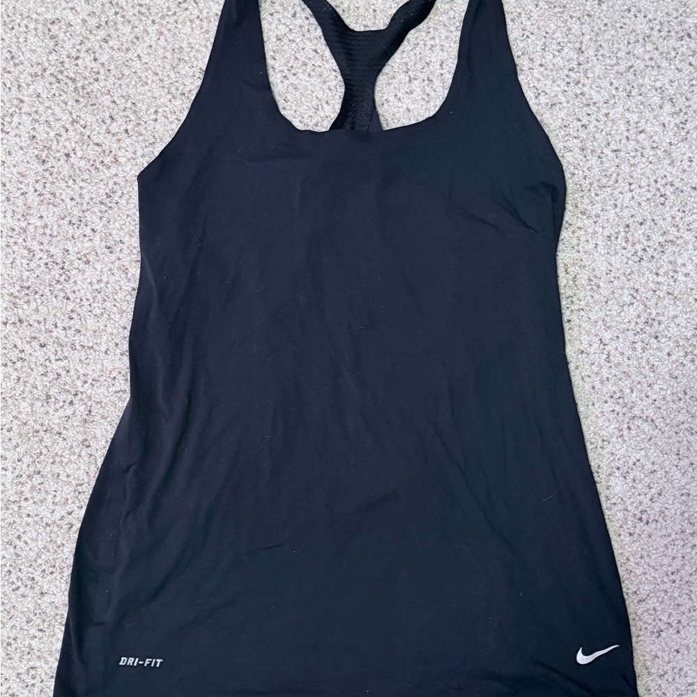 Nike Women's Black Racerback Tank Top